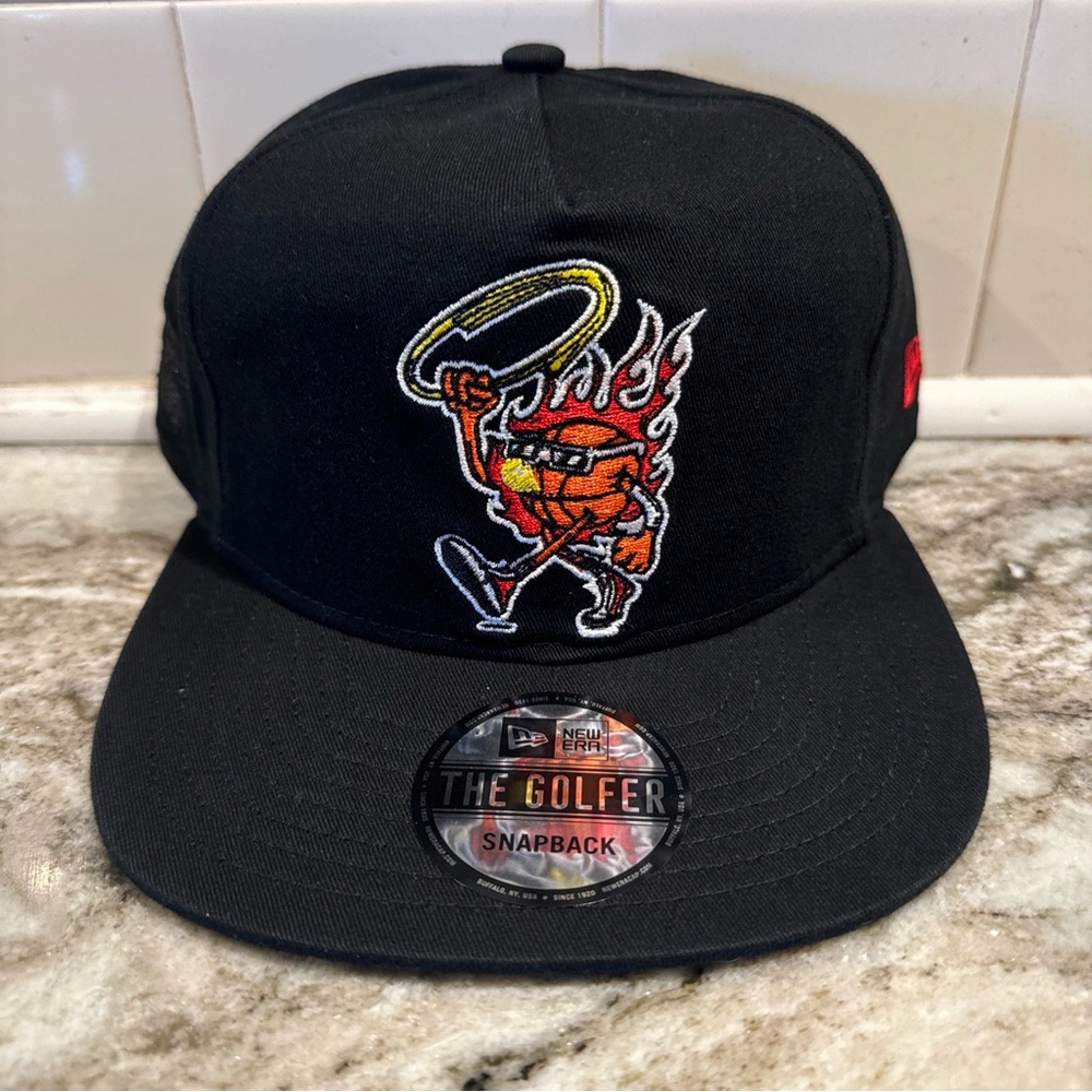 New Era The Golfer Miami Heat City Edition Miami Mashup Fuegito Snapback Hat